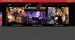 Desktop Screenshot of mygenuwine.com